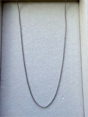Charles Krypell 18K White Gold Chain 750 3.0g